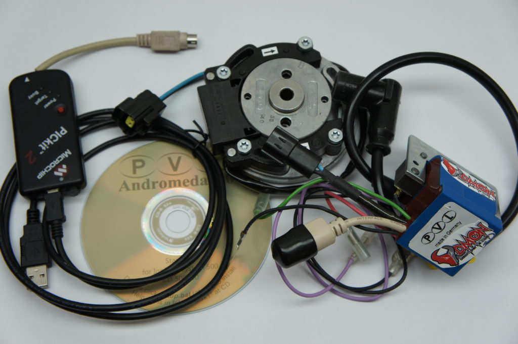 PVL Coil free programable complete System, Software , CD, Coil Stator