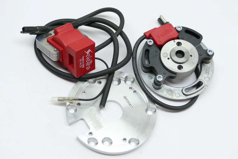 Selettra complete analog System for Suzuki RM 50 (1978-1981) incl. Adapterplate